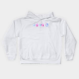 Shiny Inhale Kids Hoodie